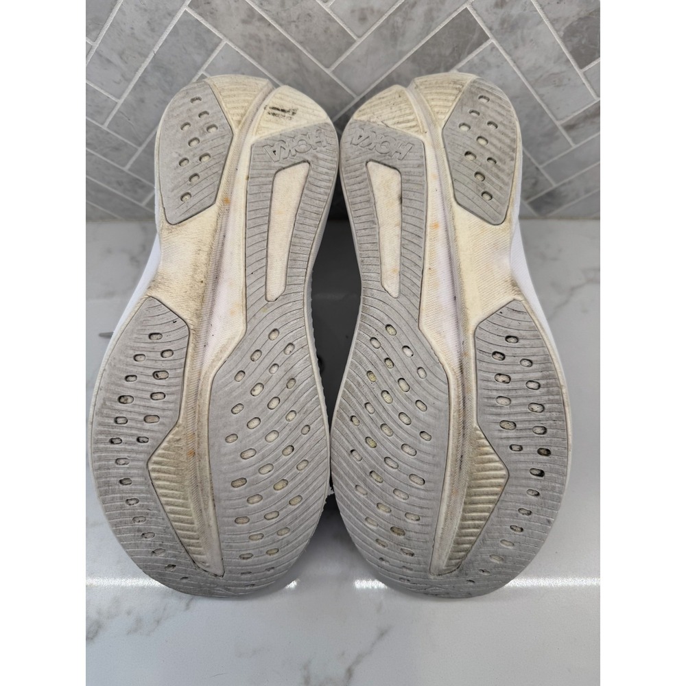 Hoka One One Mach 6 Running Shoes Womens 7.5 B 7.5B Blue White Athletic Sneakers - Picture 8 of 9